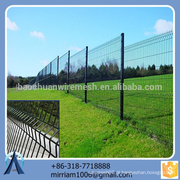 Anping Baochuan Novo Design Hot Sale Útil Longo Serviço Vida Mordern Metal Fence